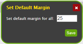 Default Margin
