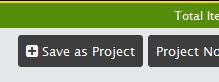 Save as Project